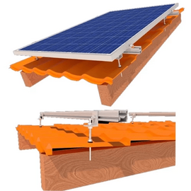 Зображення  Комплект кріплення для сонячних панелей Kripter StringSetter SS-XL-M 01, К-ть сонячних панелей: 1