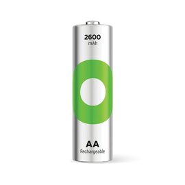 Зображення 2 Акумулятор GP Batteries Recyko 2600 AA/HR06 NI-MH 2600 mAh BL 4 шт