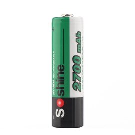 Зображення  Акумулятор Soshine AA/HR06 NI-MH 2700mAh, 1шт