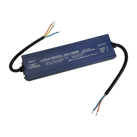 Изображение  Блок питания для камер Ledua 300W-IP67 24V slim металлический