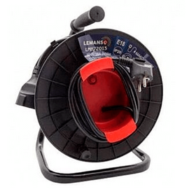 Изображение  Удлинитель на катушке Lemanso LMK72014 1 розеток, Длина шнура: 50 м