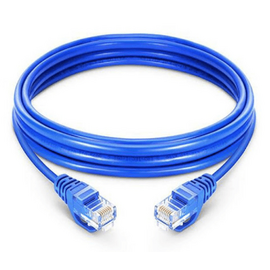 Изображение  Патч-корд витая пара Tcom UTP Cat.5e (0.5 м) blue