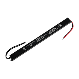 Зображення  Блок живлення для камер Ledua 48W-IP20 12V slim pr black металевий