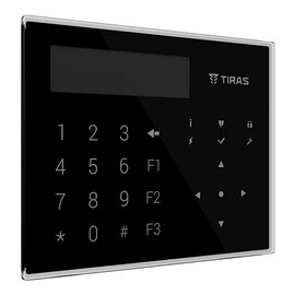 Изображение  Клавиатура Tiras K-GLCD+ Black, Цвет: черный