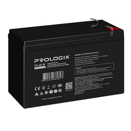 Изображение  Свинцово-кислотный аккумулятор Prologix PL12-9 AGM, 12V 9Ah, Емкость (Ач): 9 Ач