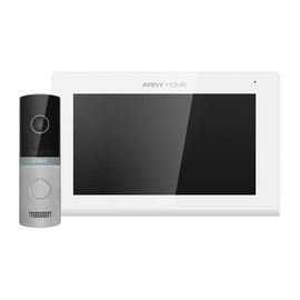 Зображення  Комплект відеодомофона Arny AVD-7421А Wi-Fi White/Silver