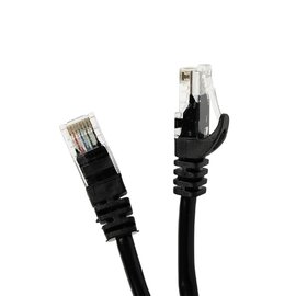 Изображение 2 Патч-корд витая пара Trinix UTP Cat 5 ССA (3 м) black (73-00624)