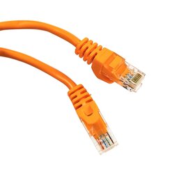 Изображение 2 Патч-корд витая пара Trinix UTP Cat 5 ССA (10 м) orange (73-00637)