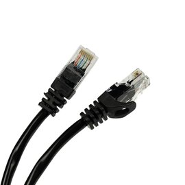Изображение 2 Патч-корд витая пара Trinix UTP Cat 5 ССA (0.5 м) black