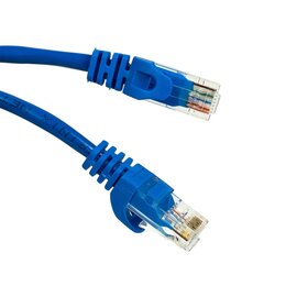 Изображение 2 Патч-корд витая пара Trinix UTP Cat 5 ССA (0.3 м) blue (73-00603)