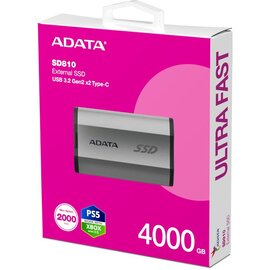 Зображення 4 SSD диск A-Data SD810 Silver 4TB USB 3.2 &mdash; SD810-4000G-CSG