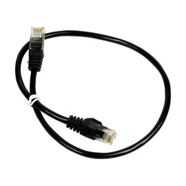 Изображение  Патч-корд витая пара Trinix UTP Cat 5 ССA (0.5 м) black