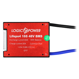 Изображение 3 BMS плата LogicPower Lifepo4 48V 16S Dis 60A Ch 30A (15068)