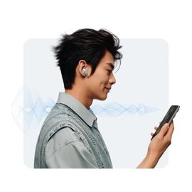 Зображення 3 Bluetooth гарнітура Xiaomi Redmi Buds 6 Active Transparent Blue &mdash; BHR8394GL