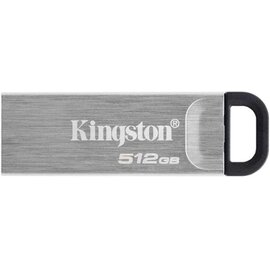 Зображення  Накопичувач USB Kingston DT Kyson 512GB USB 3.2 Silver/Black - DTKN/512GB