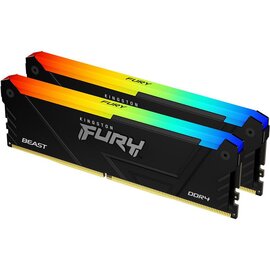 Изображение 3 Оперативная память Kingston Fury Beast RGB DDR4 2x16384Mb 3200MHz &mdash; KF432C16BB2AK2/32
