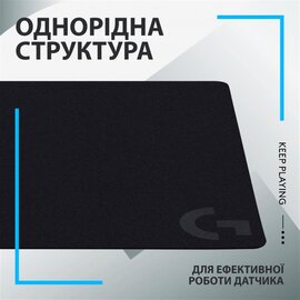 Изображение 3 Коврык для мыши Logitech G240 Black - 943-000785