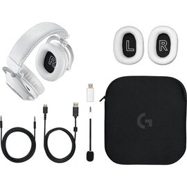 Изображение 6 Наушники Logitech G Pro X2 Wireless LightSpeed White &mdash; 981-001269 геймерские
