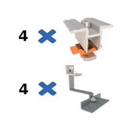 Зображення  Комплект кріплення для сонячних панелей Kripter CeramicTile V