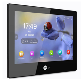 Зображення 2 IP домофон Neolight Alpha Hybrid Black сенсорні кнопки, Колір корпусу: чорний