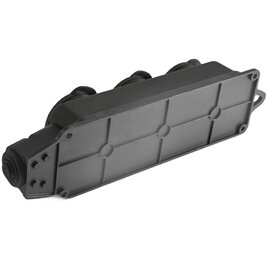 Зображення 3 Розетка Lemanso LMA062 з кришкою, Кількість портів: 3-портові