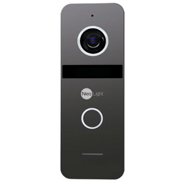 Зображення 3 Комплект домофону відео (кольоровий) Neolight Alpha Hybrid HD KIT B/Graphite, Колір (домофон + панель): чорний + графіт