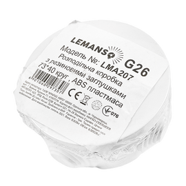 Изображение  Соединительная коробка Lemanso LMA207