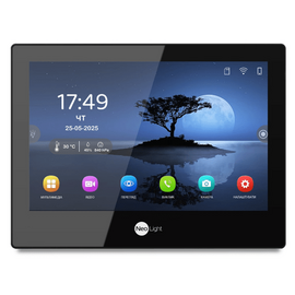 Изображение  IP домофон Neolight Mezzo Hybrid Black сенсорные кнопки, Цвет корпуса: черный