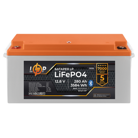 Изображение  Lifepo4 аккумулятор LogicPower LiFePO4 12.8V, 280Ah (BMS 200A/100А) plastic Smart BT - 30353