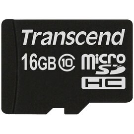 Изображение  Карта памяти Transcend microSDHC Class 10 16GB