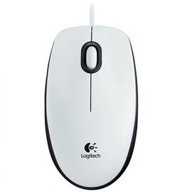 Изображение  Мышь Logitech B100 White USB &mdash; 910-003360