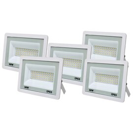 Зображення  LED прожектор Lightwell LW-FL-W-50, 5шт. на 50 Вт