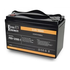 Зображення  Lifepo4 акумулятор Full Energy FEG-12100-1 LiFePO4, 12.8V 100Ah