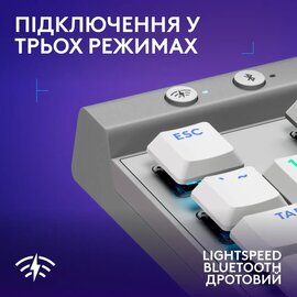 Изображение 5 Клавиатура Logitech G515 Lightspeed TKL White &mdash; 920-012539
