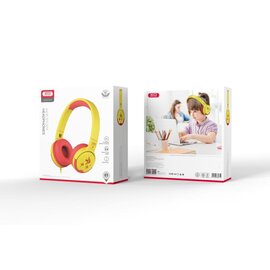 Изображение 3 Наушники XO EP47 Red-Yellow &mdash; XO-EP47RD без микрофона