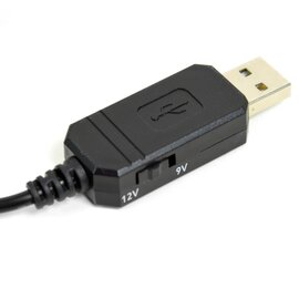 Изображение 2 Кабель для роутера PRC USB DC, 5V на 9/12V 5,5x2,1mm