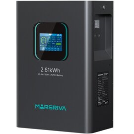 Зображення 3 Lifepo4 акумулятор Marsriva MR-LFP24-100-WMD LiFePO4, 25.6V 102Ah, Ємність (Аг): 102 А&middot;год
