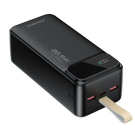 Изображение 2 УМБ Choetech B731 40000mAh 22.5W QC3.0 PD3.0 Black, Емкость батареи: 40000 мА/ч