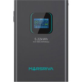 Зображення  Lifepo4 акумулятор Marsriva MR-LFP48-100-WMD LiFePO4, 51.2V 102Ah, Ємність (Аг): 102 А&middot;год
