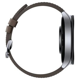 Зображення 6 Смарт-годинник Xiaomi Watch 2 Pro Silver Case with Brown Leather Strap - BHR7216GL з акселерометром