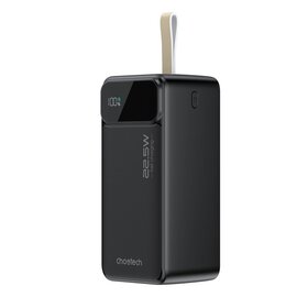 Зображення  Універсальна мобільна батарея Choetech B732 50000mAh 22.5W QC3.0 PD3.0 Black, Емність батареї: 50000 мА/г