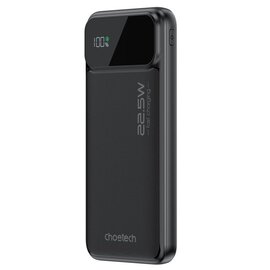 Изображение  Батарея мобильная Choetech B728 10000mAh 22.5W QC3.0 PD3.0 Black, Емкость батареи: 10000 мА/ч