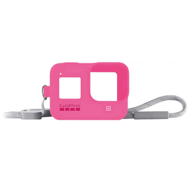 Изображение 3 Чехол для регистраторов GoPro Sleeve&Lanyard Electric Pink - ACSST-011