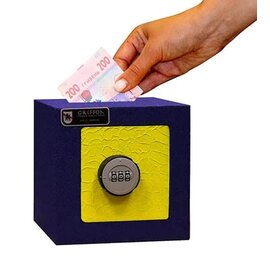 Зображення 3 Мебельний сейф Паритет-К LS.15.C Yellow-Blue 1 замок