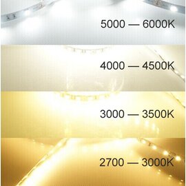 Зображення 6 LED стрічка Prolum SG 2835-120 IP20 12V 2800-3200К, warm white під 12В