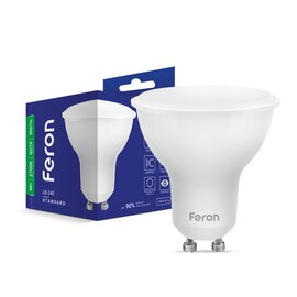 Зображення  LED лампочка Feron LB-240 4Вт GU10 2700K на