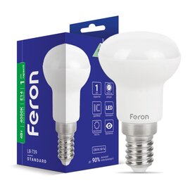 Зображення  LED лампочка Feron LB-739 4Вт E14 4000K на