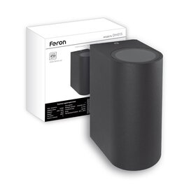 Изображение  Светодиодный LED светильник Feron DH015 GU10 IP54 Grey