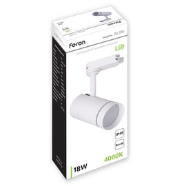 Зображення 2 LED світильник Feron AL106 18W 4000К IP40 White алюміній