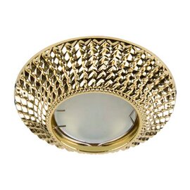 Изображение  LED светильник Feron CD003 Gold на 50 Вт